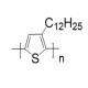 聚(3-十二烷基噻吩-2,5-二基)-CAS:137191-59-4