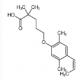 5-(2,5-二甲基-4-(丙-1-烯-1-基)苯氧基)-2,2-二甲基戊酸-CAS:500904-61-0