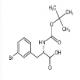 (S)-3-(3-溴苯基)-2-((叔丁氧羰基)氨基)丙酸-CAS:82278-73-7