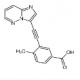 3-(2-{咪唑并[1,2-b]哒嗪-3-基}乙炔基)-4-甲基苯甲酸-CAS:1300690-48-5