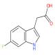 6-氟代吲哚-3-乙酸-CAS:443-75-4