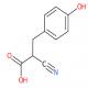 2-氰基-3-(4-羟基苯基)丙酸-CAS:90924-41-7