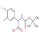 2-((叔丁氧羰基)氨基)-2-(4-氯-3-氟苯基)乙酸-CAS:1236349-77-1