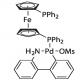 甲磺酸[1,1'-双(二苯基膦基)二茂铁)](2'-氨基-1,1'-联苯-2-基)钯(II)-CAS:1445086-28-1