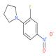 1-(2-氟-4-硝基苯基)四氢吡咯-CAS:385380-74-5