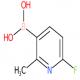 2-氟-6-甲基吡啶-3-硼酸-CAS:904326-91-6