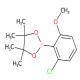 2-(2-氯-6-甲氧基苯基)-4,4,5,5-四甲基-1,3,2-二氧硼杂环戊烷-CAS:1061367-22-3