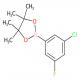 2-(3-氯-5-氟苯)-4,4,5,5-四甲基-1,3,2-二氧杂硼烷-CAS:1245524-02-0