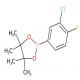2-(3-氯-4-氟苯基)-4,4,5,5-四甲基-1,3,2-二氧杂硼烷-CAS:635305-46-3