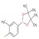 2-(4-氟-3-甲基苯基)-4,4,5,5-四甲基-1,3,2-二氧硼杂环戊烷-CAS:1001200-60-7
