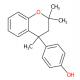 4-(2,2,4-三甲基色满-4-基)苯酚-CAS:472-41-3