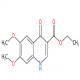 6,7-二甲氧基-4-氧代-1,4-二氢-3-喹啉羧酸乙酯-CAS:120372-85-2