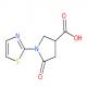 5-氧代-1-(2-噻唑基)-3-吡咯烷甲酸-CAS:914637-54-0