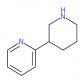 2-(3-哌啶基)吡啶-CAS:40864-10-6