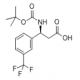 (S)-3-((叔丁氧羰基)氨基)-3-(3-(三氟甲基)苯基)丙酸-CAS:500770-78-5