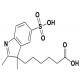 6-(2,3-二甲基-5-磺基-3H-吲哚-3-基)己酸-CAS:407627-51-4